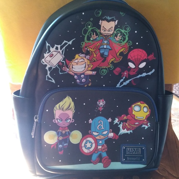 Marvel | Accessories | New Marvel Leather Backpack | Poshmark